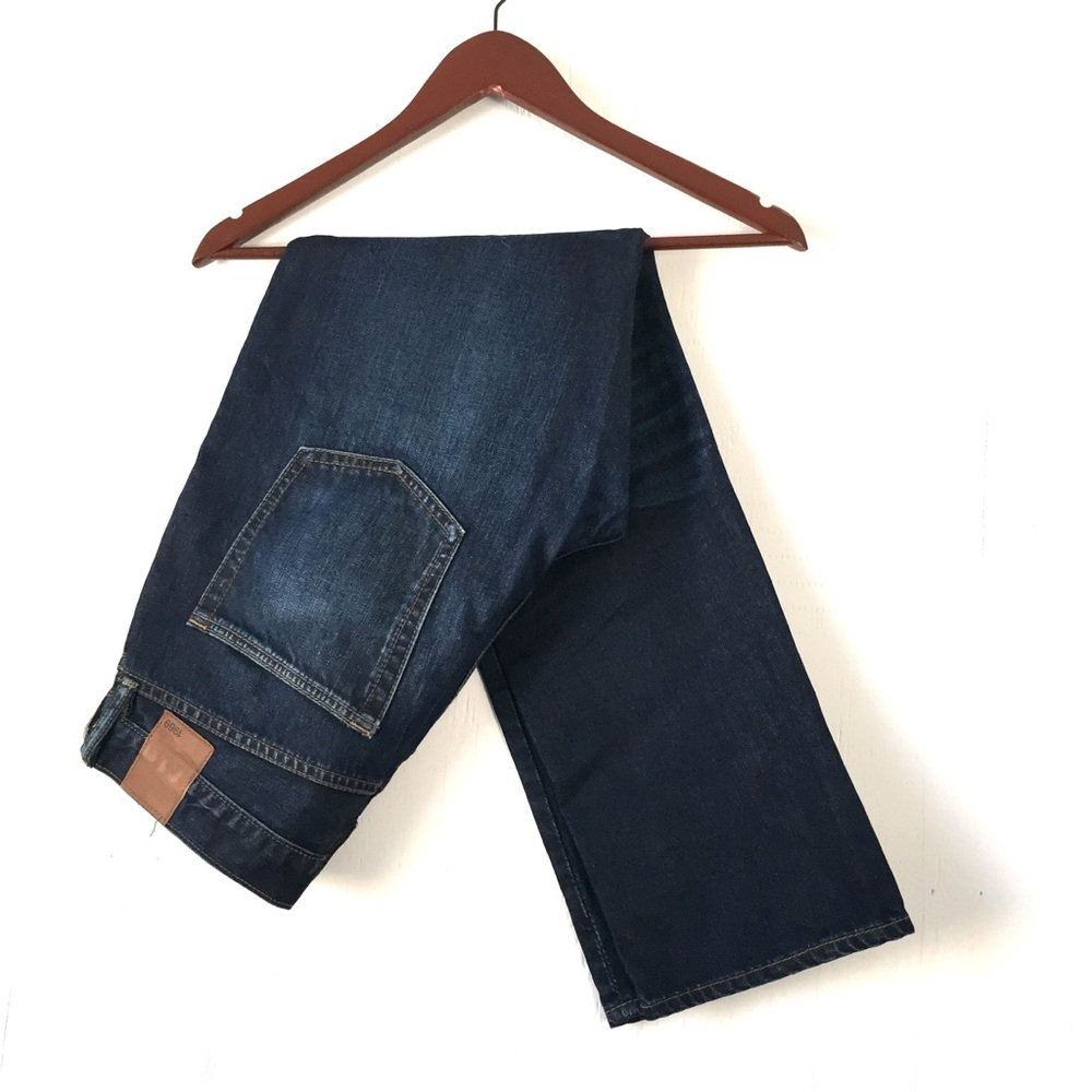 Men’s Gap Slim Fit Jeans 33W 30L Dark Wash EUC